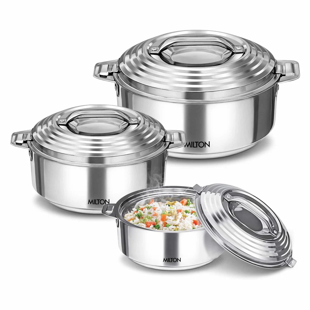 Galaxia Stainless Steel Casserole (Milton) - Image 3