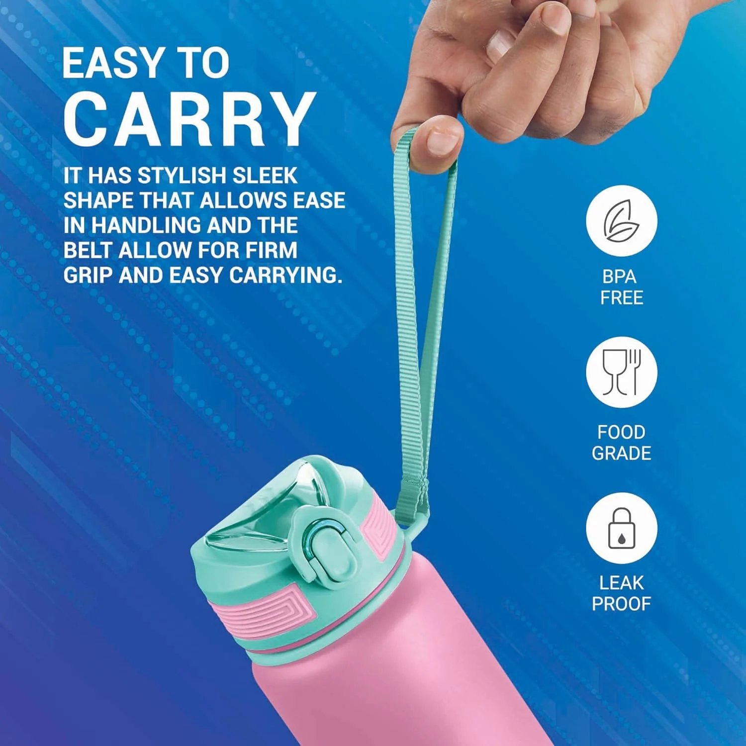 Gen'Z Sipper Water Bottle (Milton) - Image 5