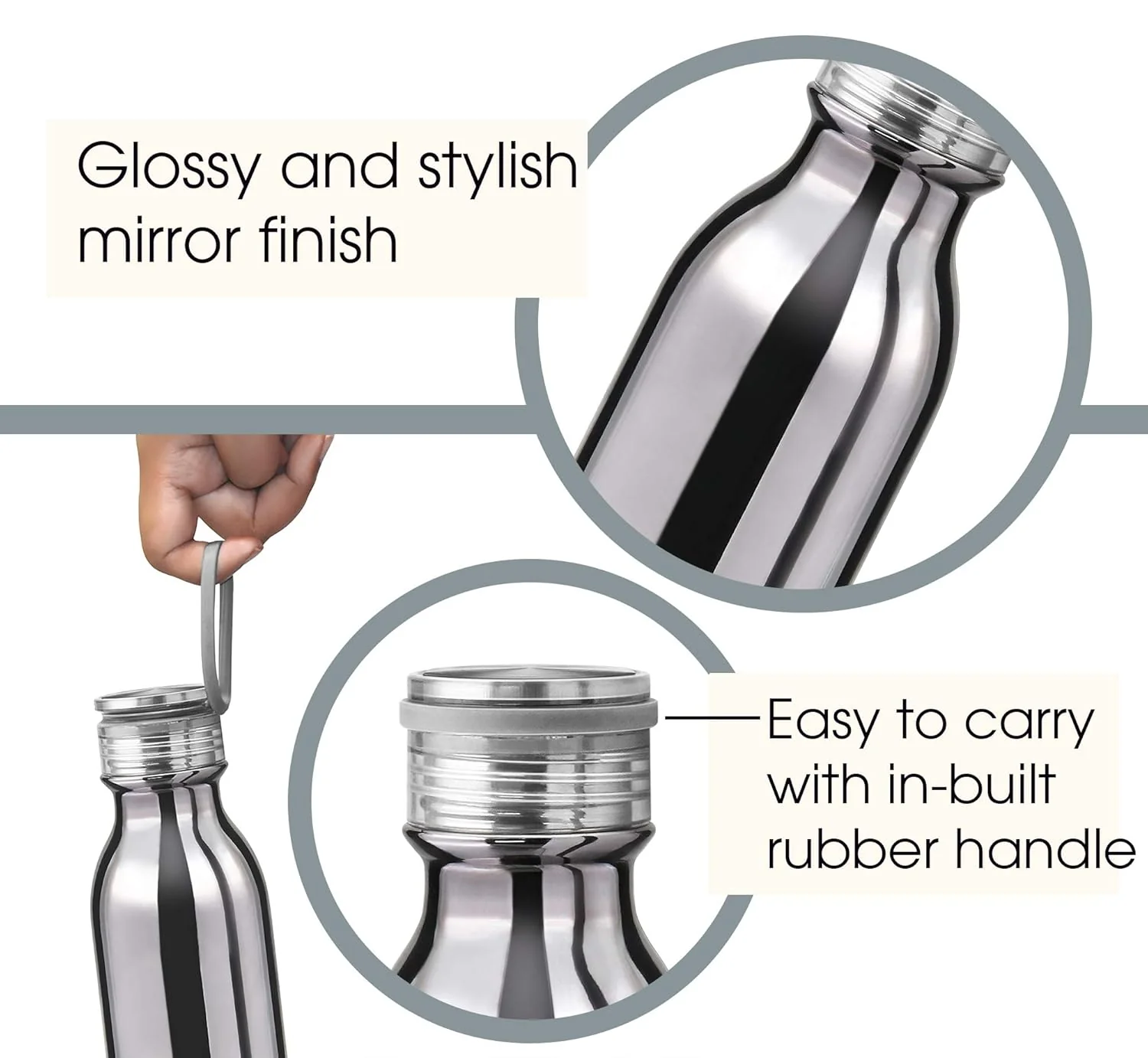 Glitz Thermosteel Bottle (Milton) - Image 2