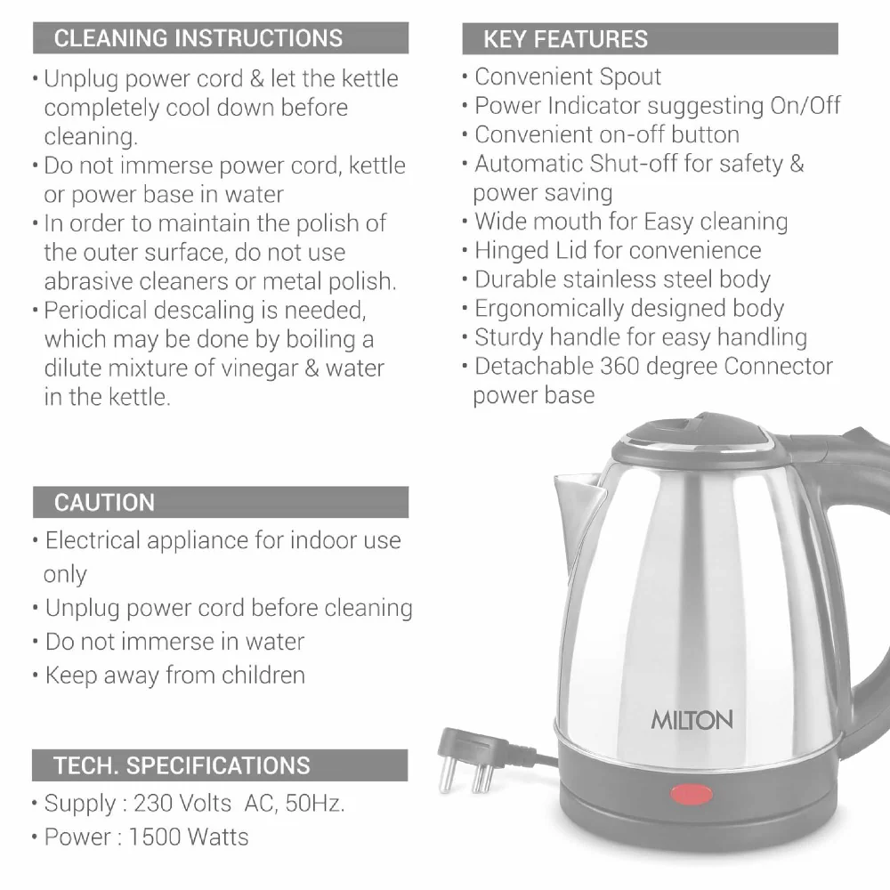 Go Electro Kettle (Milton) - Image 9