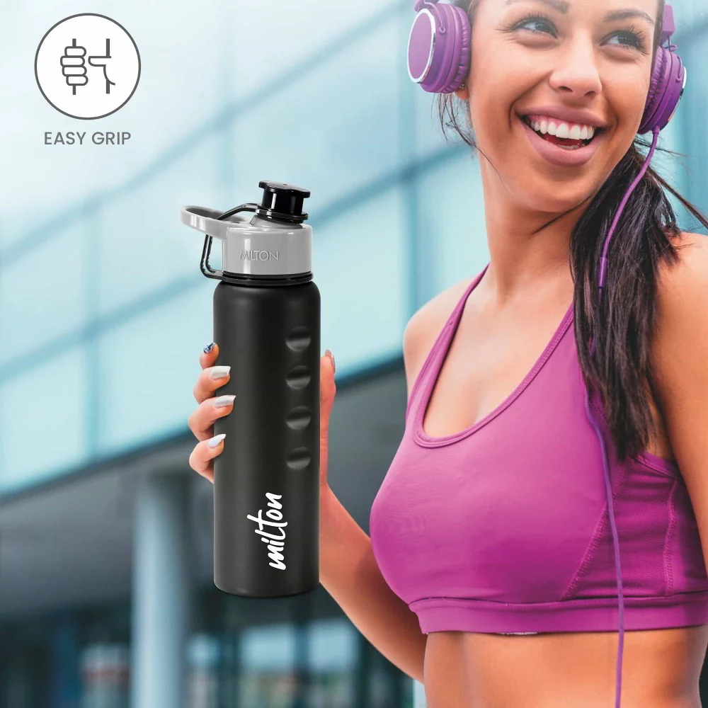 Gripper Stainless Steel Water Bottle (Milton) - Image 12