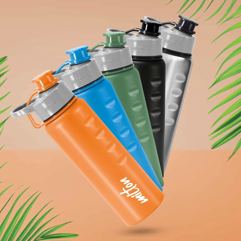 Gripper Stainless Steel Water Bottle (Milton) - Image 6