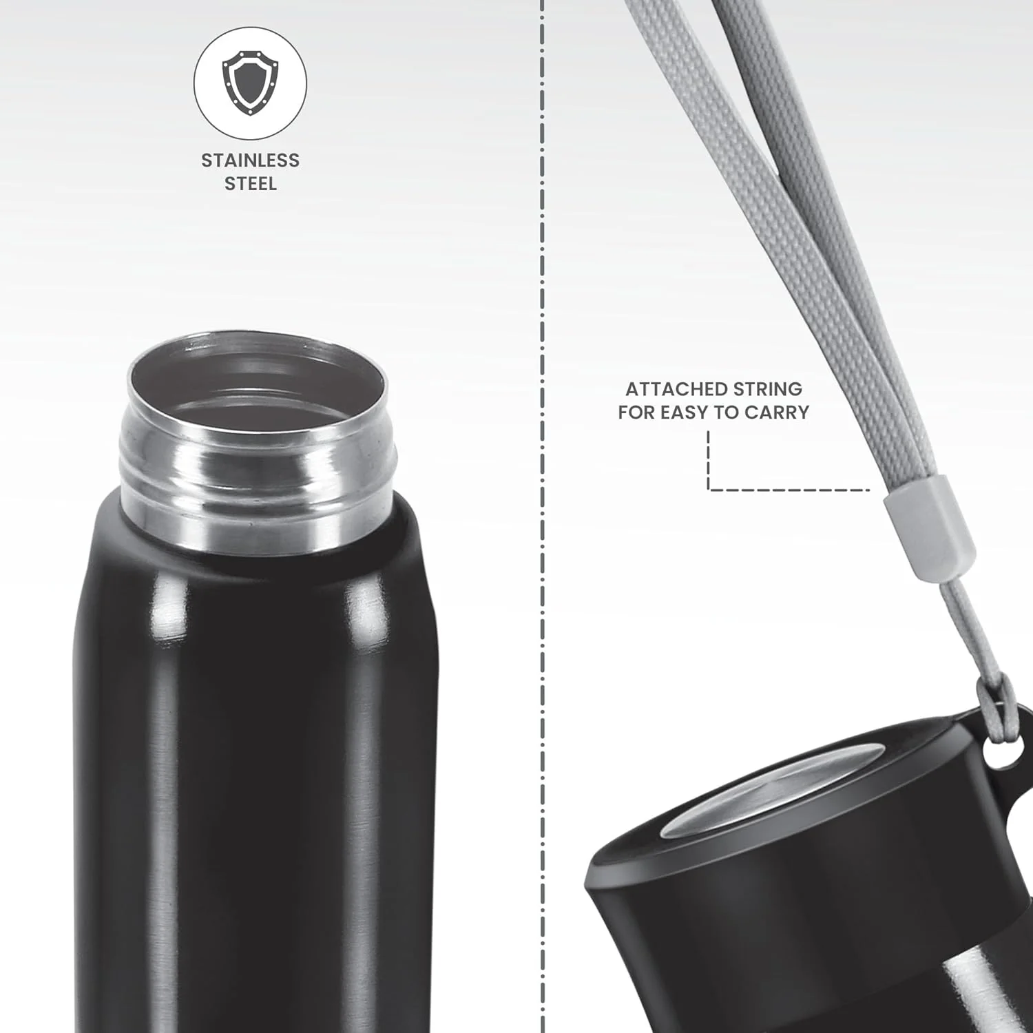 Handy Stainless Steel Bottle (Milton) - Image 5