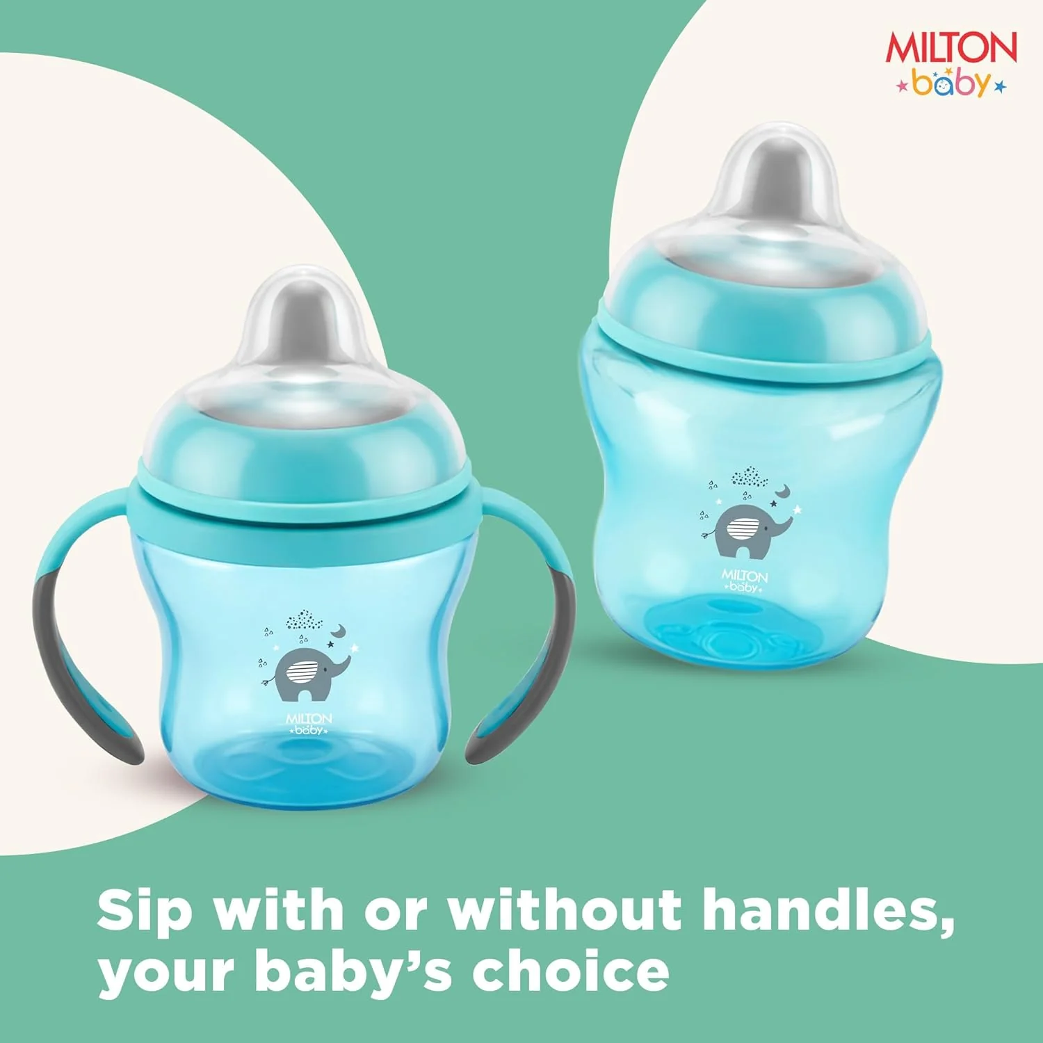 Hard Spout Sippy Bottle For Baby (Milton) - Image 6