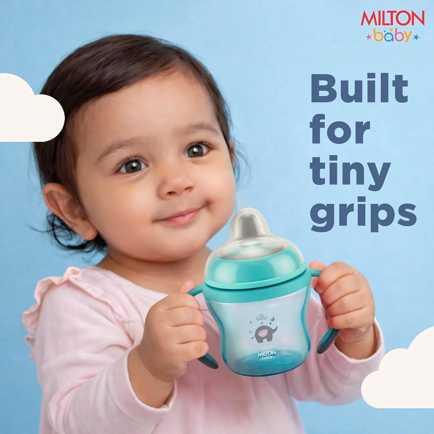 Hard Spout Sippy Bottle For Baby (Milton) - Image 8