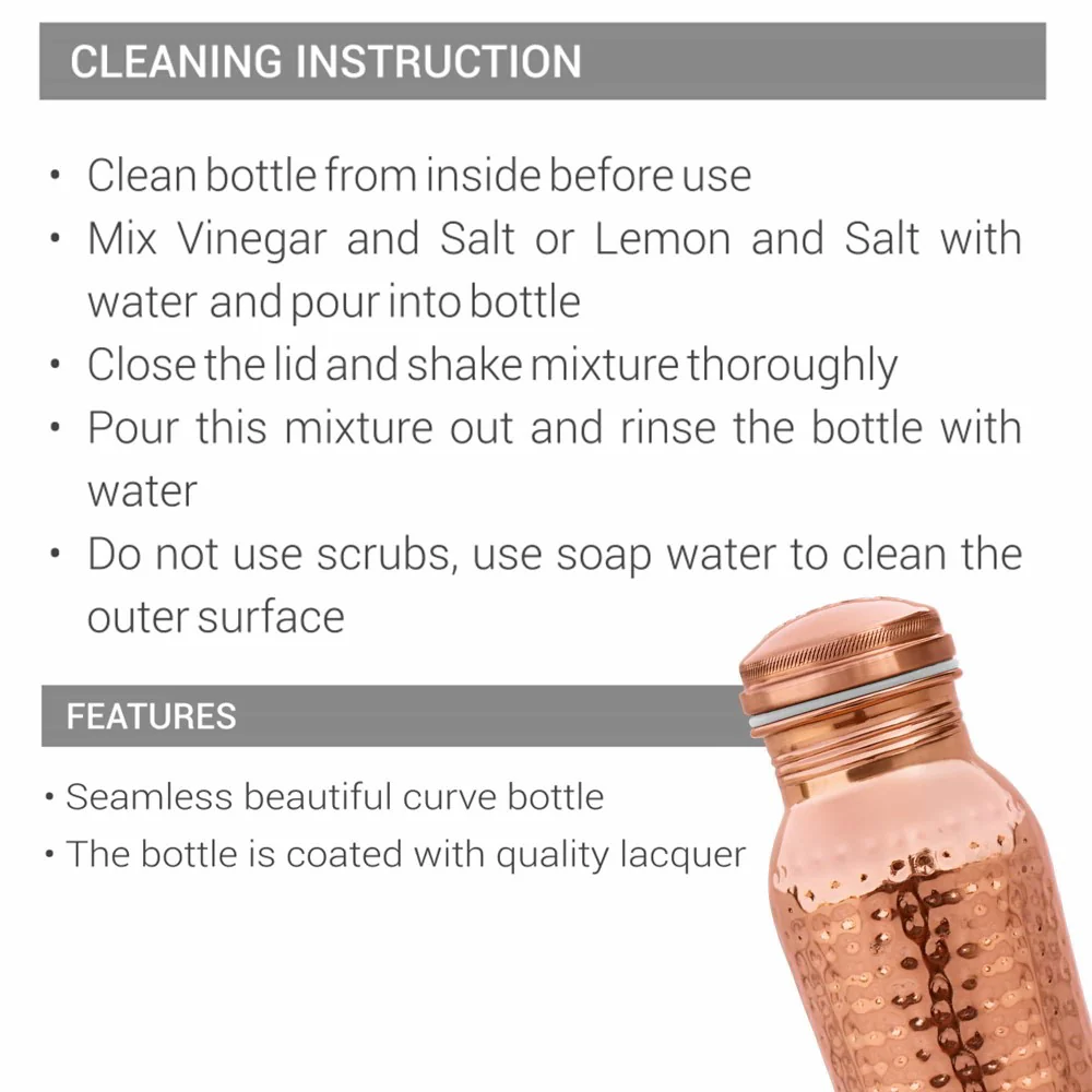 Jewel Copper Water Bottle (Milton) - Image 9