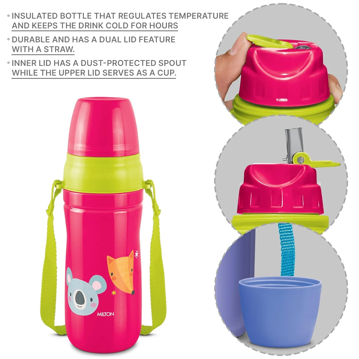 Kool Cheer Kids Water Bottle (Milton) - Image 4
