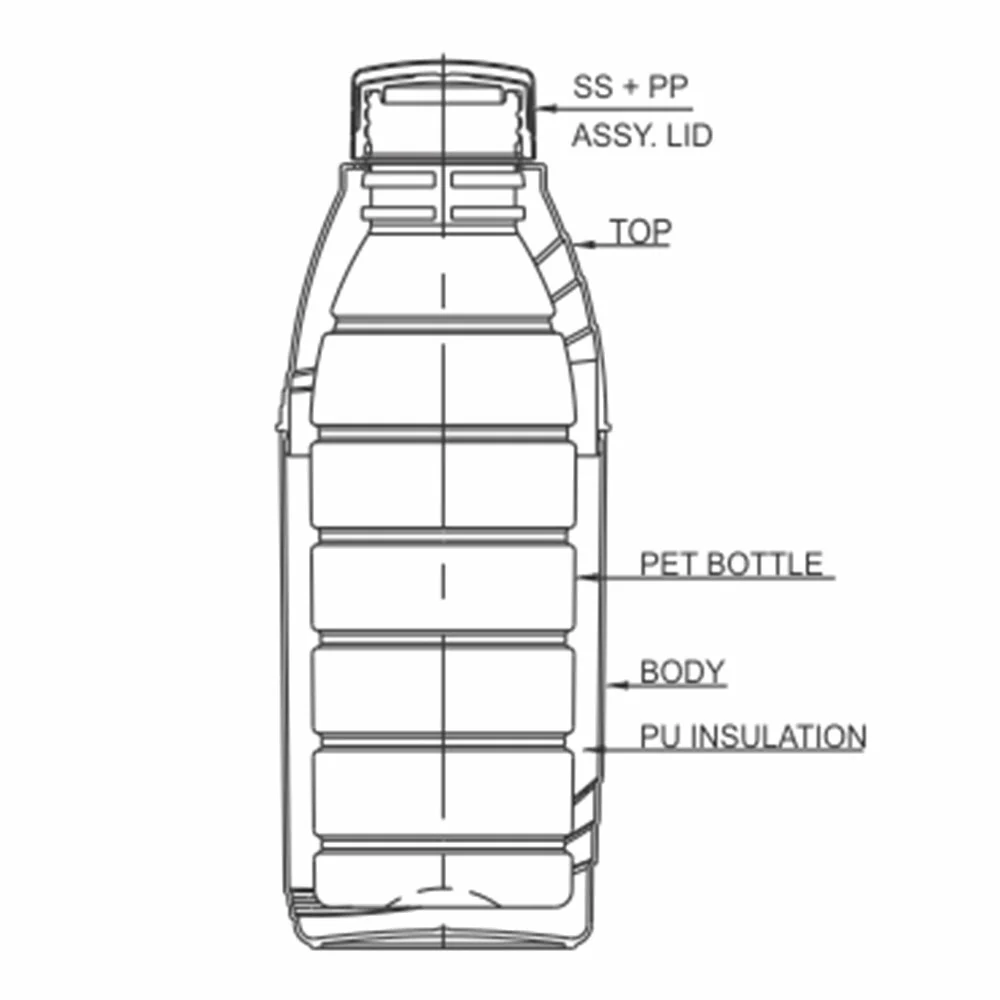 Kool N Sporty Kids Water Bottle (Milton) - Image 4