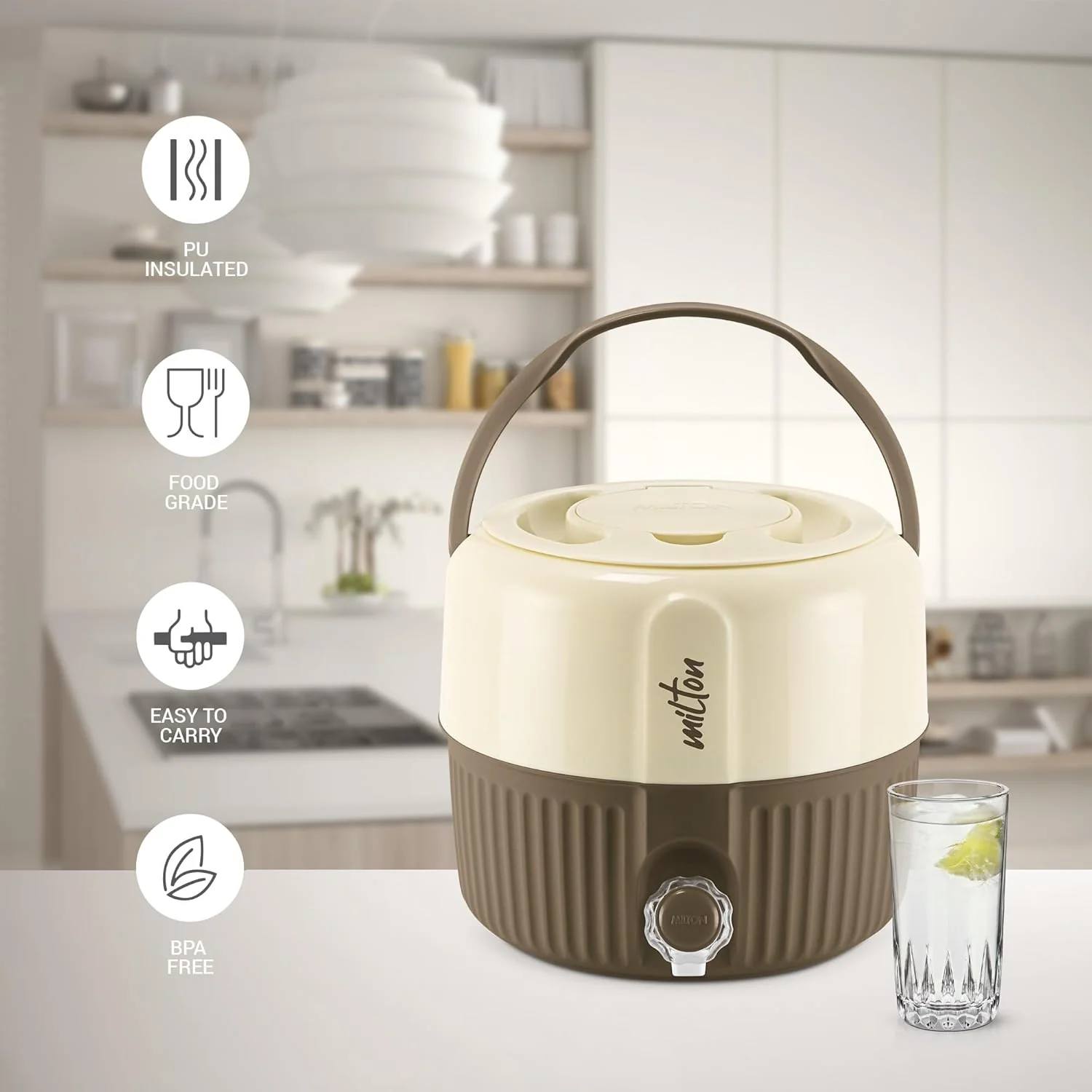 Kool Pristine Insulated Water Jug (Milton) - Image 3