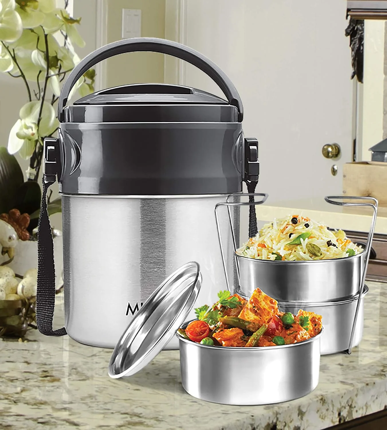 Legend Insulated Tiffin Box (Milton) - Image 2