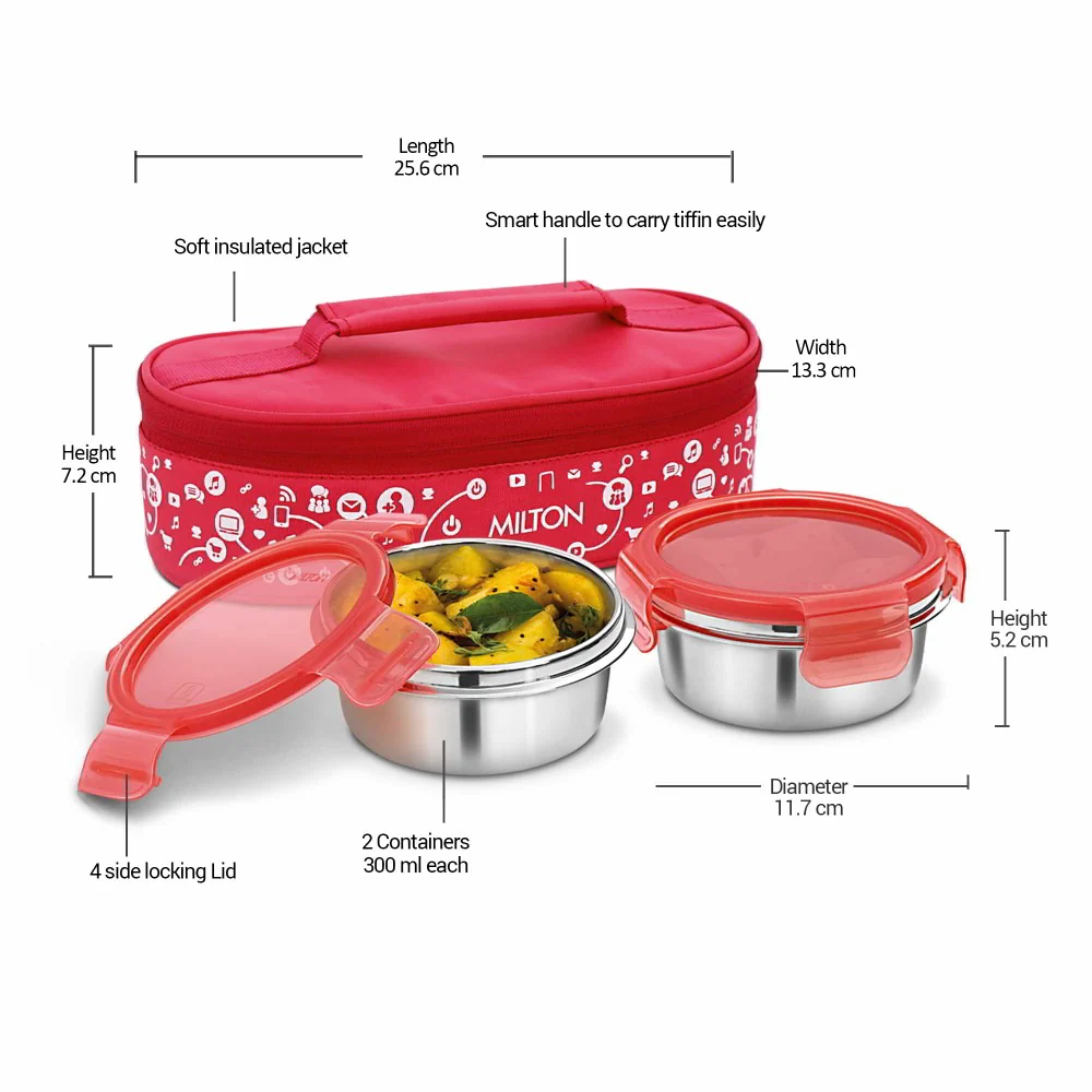 Lifestyle Lunch Tiffin Box (Milton) - Image 4