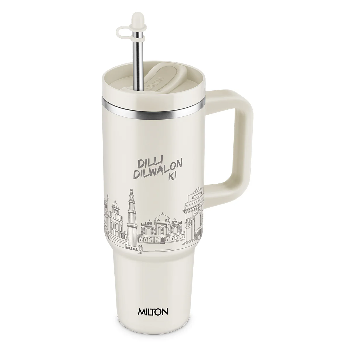 Malmo Studio City Design Thermosteel Tumbler - Delhi (Milton) - Image 10