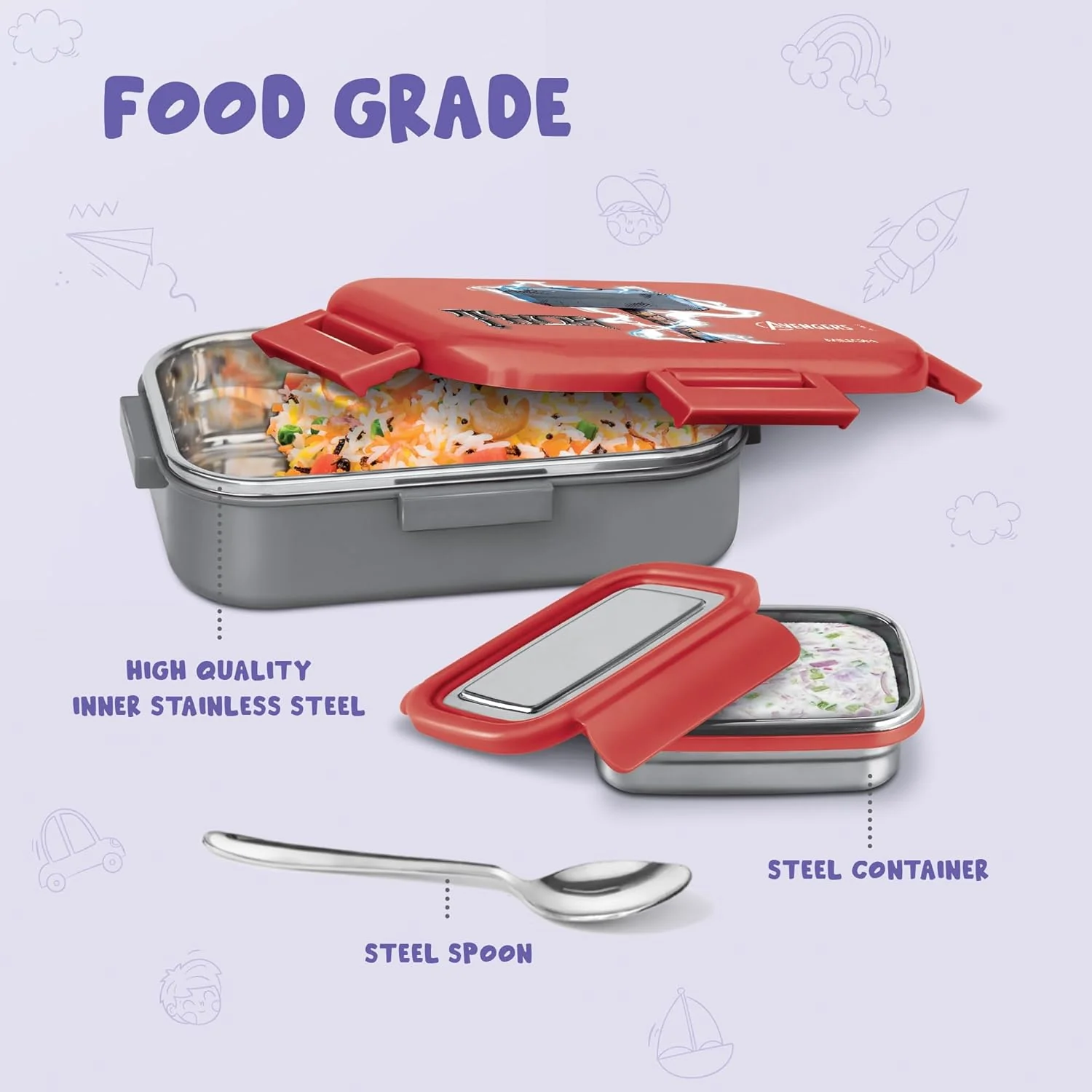 Marvel Hugo Tiffin Box (Milton) - Image 12