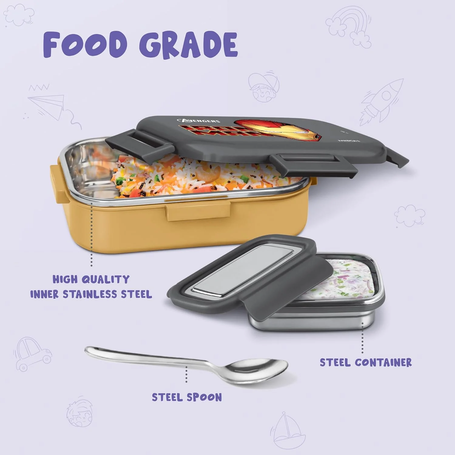 Marvel Hugo Tiffin Box (Milton) - Image 5