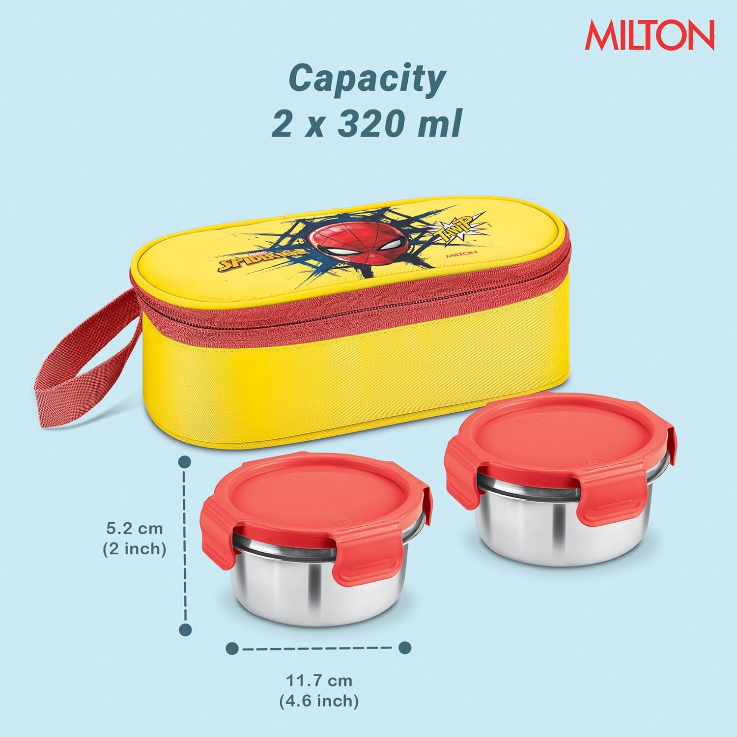 Marvel Power Bite Kids Tiffin (Milton) - Image 5