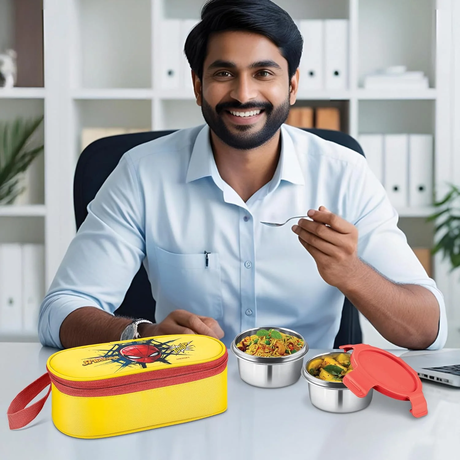 Marvel Power Bite Kids Tiffin (Milton) - Image 9