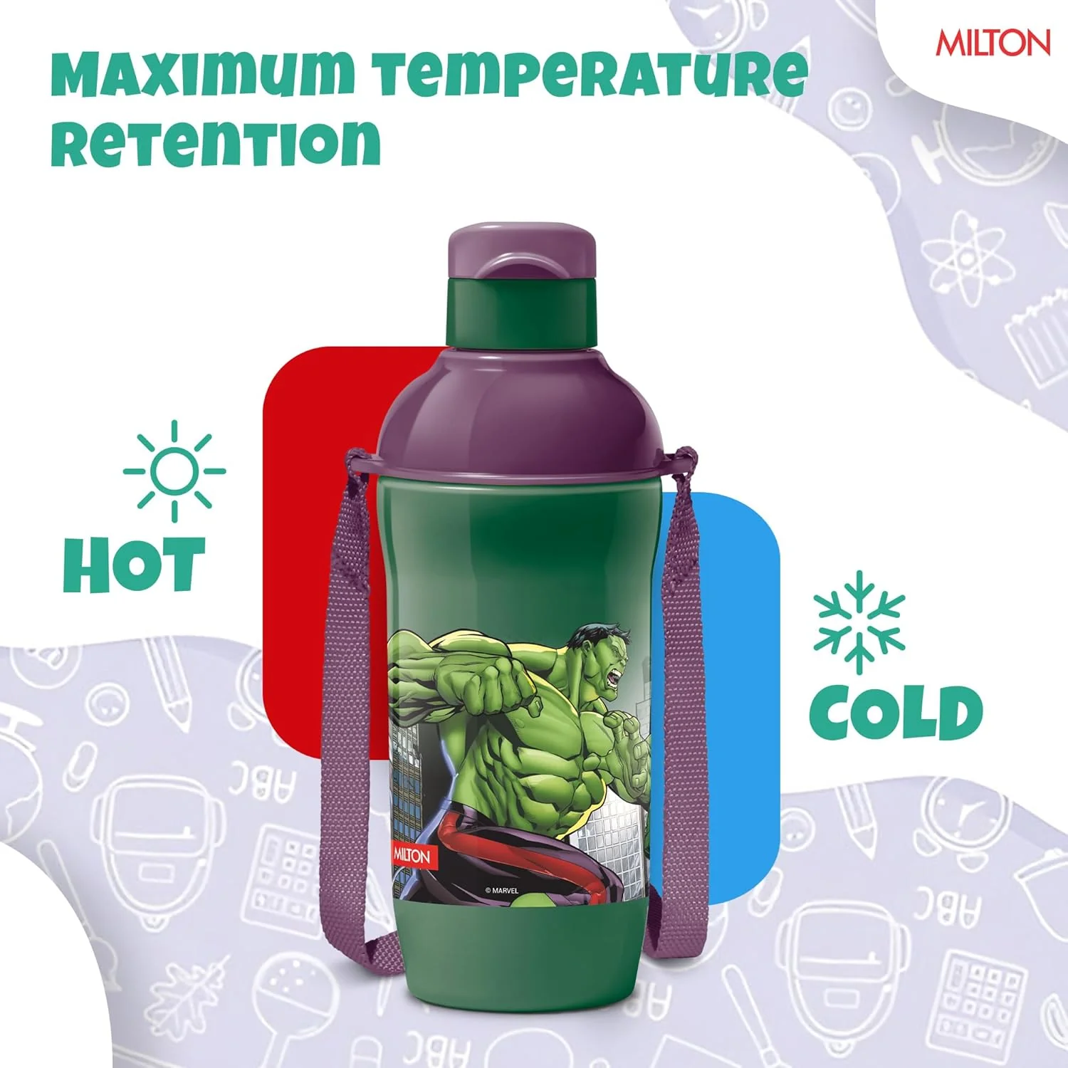 Marvel Slim Steel Insulated Bottle (Milton) - Image 11