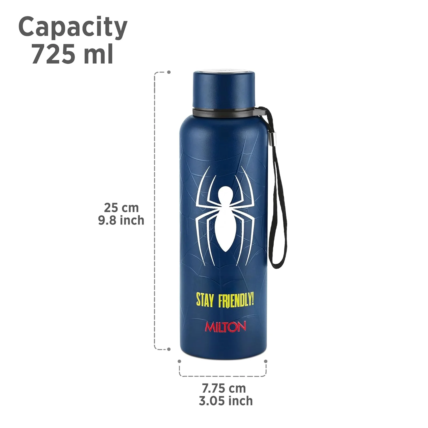 Marvel Spider Man Artedge Water Bottle (Milton) - Image 3