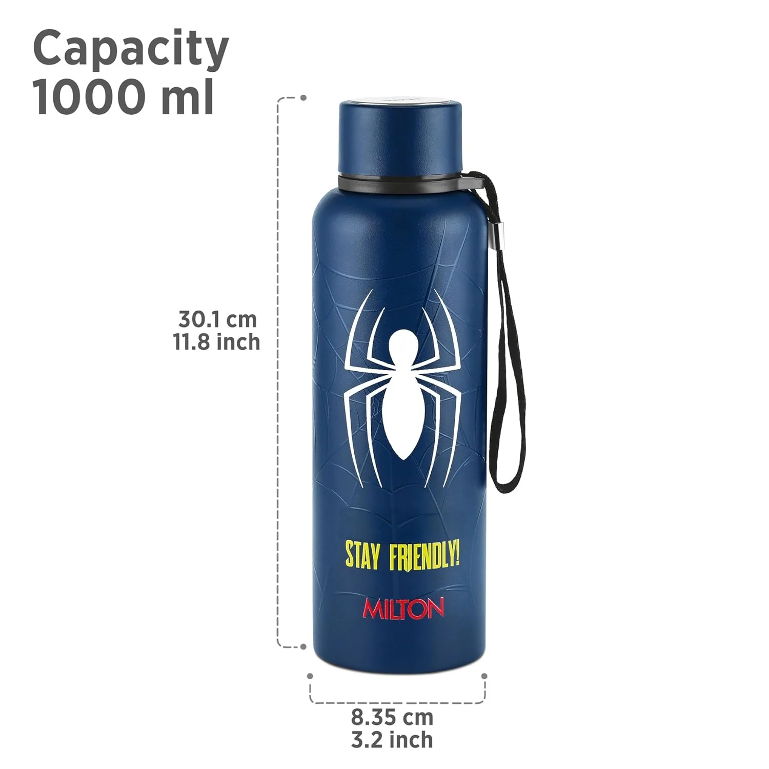 Marvel Spider Man Artedge Water Bottle (Milton) - Image 4