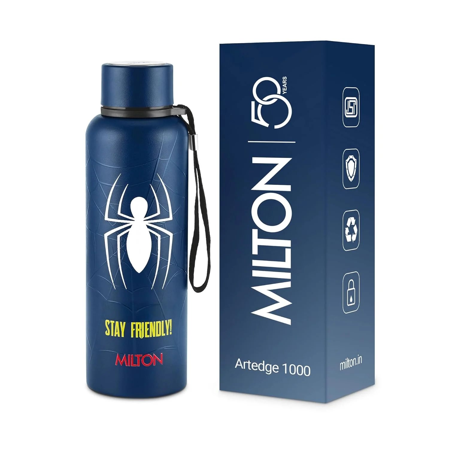 Marvel Spider Man Artedge Water Bottle (Milton) - Image 5