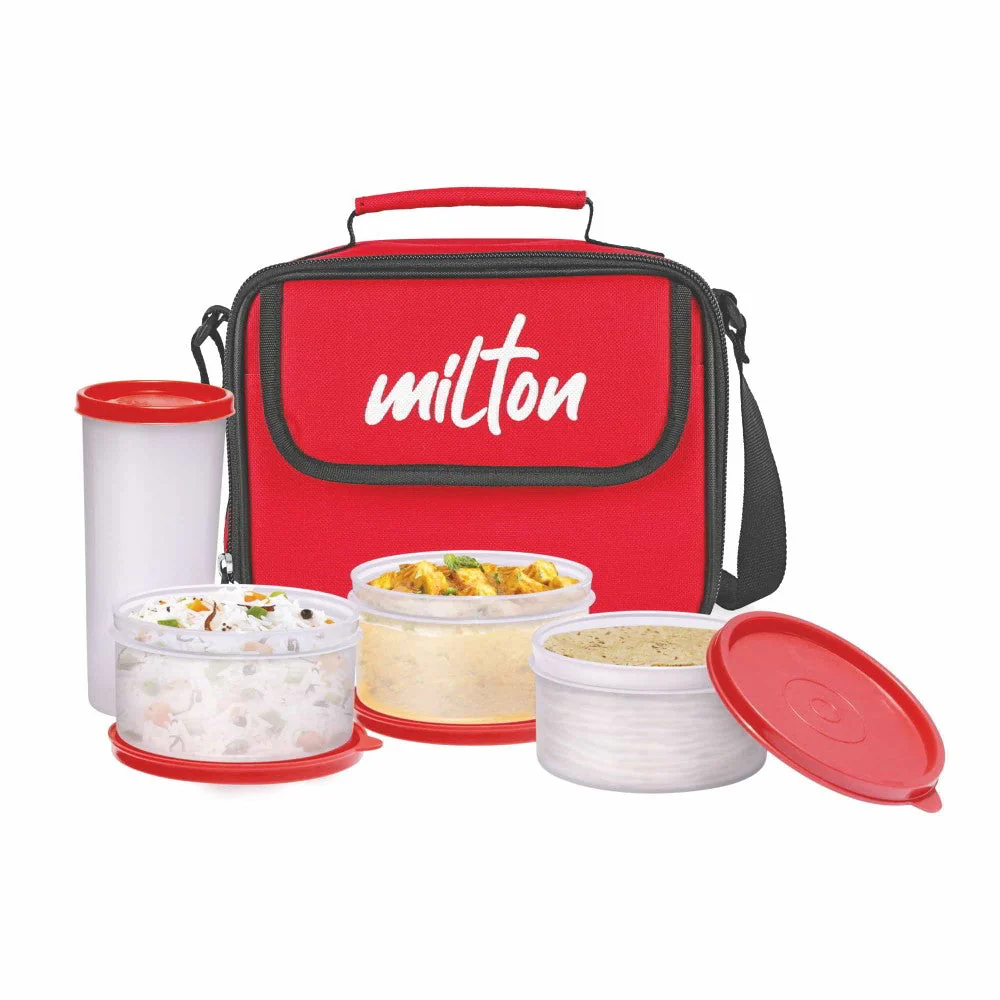 Meal Combi Insulated Tiffin With Water Glass (Milton) - Image 6