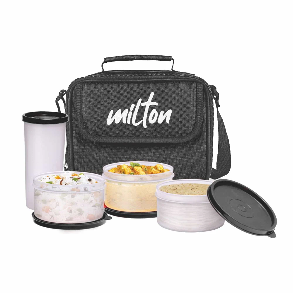 Meal Combi Insulated Tiffin With Water Glass (Milton) - Image 7