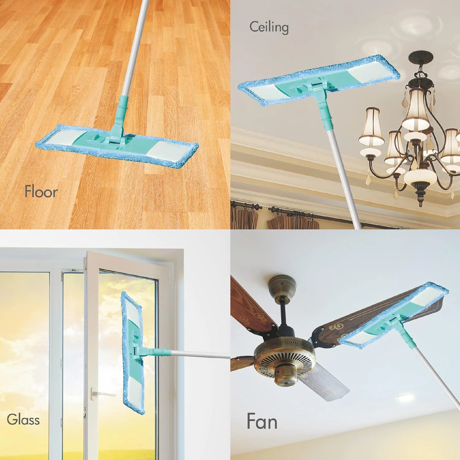 Microfiber Flat Mop - Wet & Dry (Spotzero by Milton) - Image 8