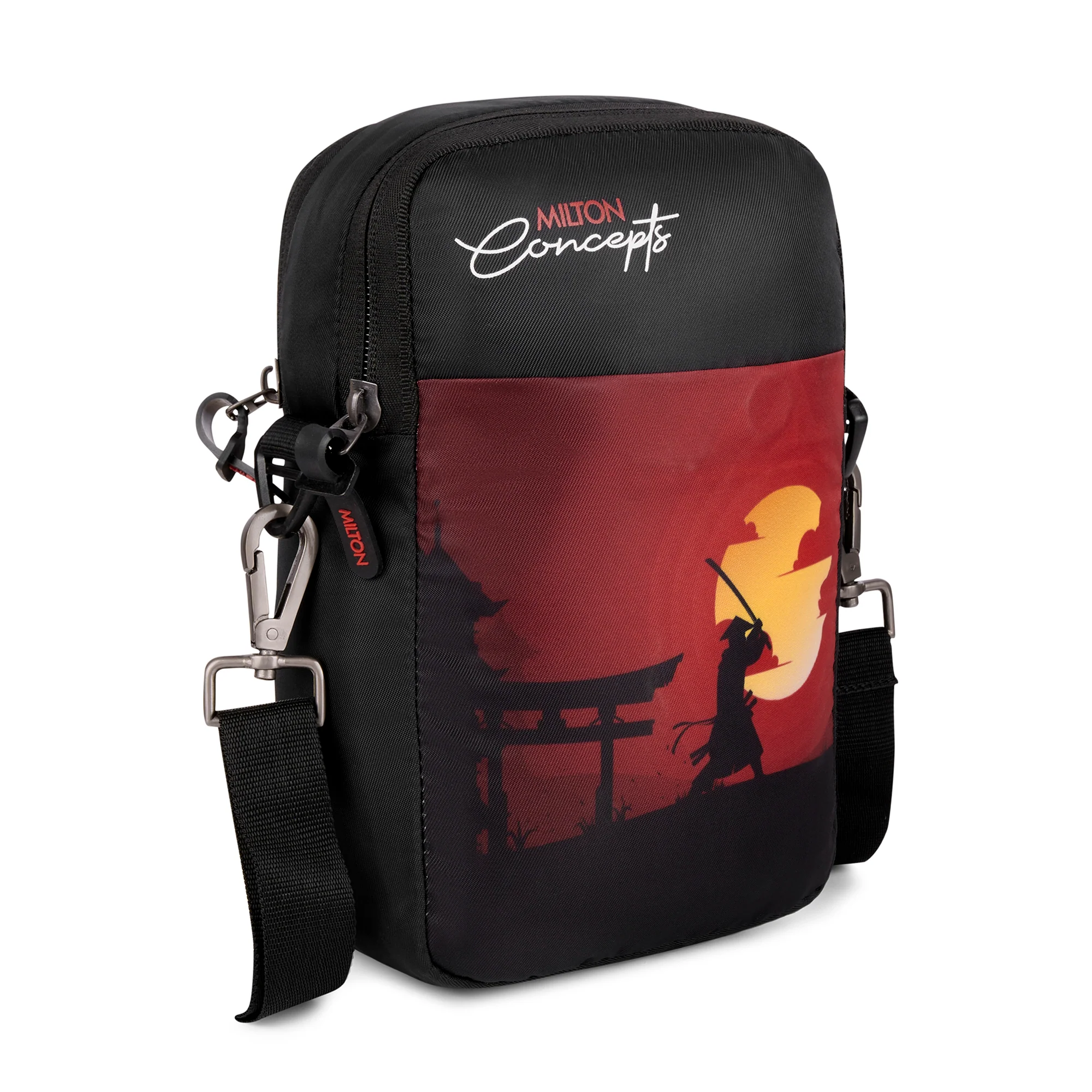Milton Concept Sling Bag - Samurai Black - Image 5