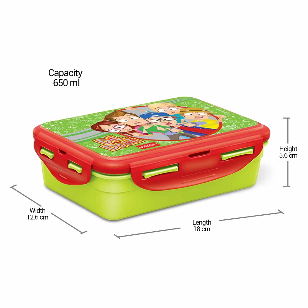 Mini Fun Treat Steel Tiffin (Milton) - Image 6