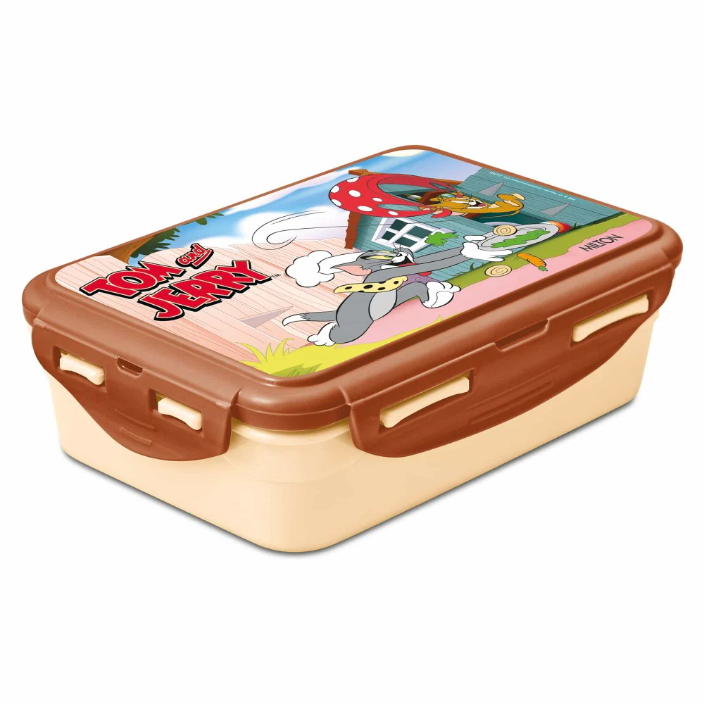 Mini Fun Treat Super Hero Plastic Tiffin (Milton) - Image 6