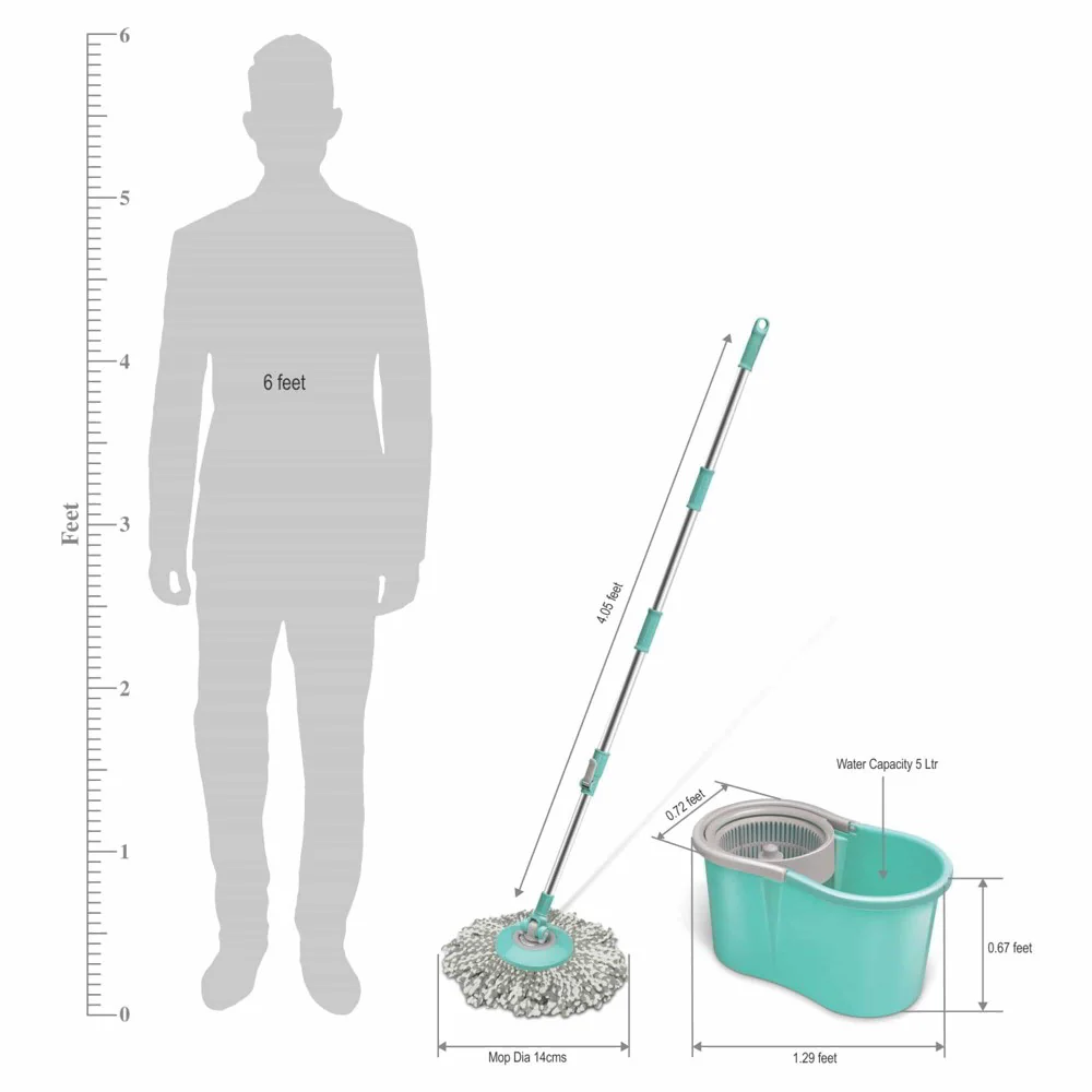 Mini Spin Mop (Spotzero by Milton) - Image 5