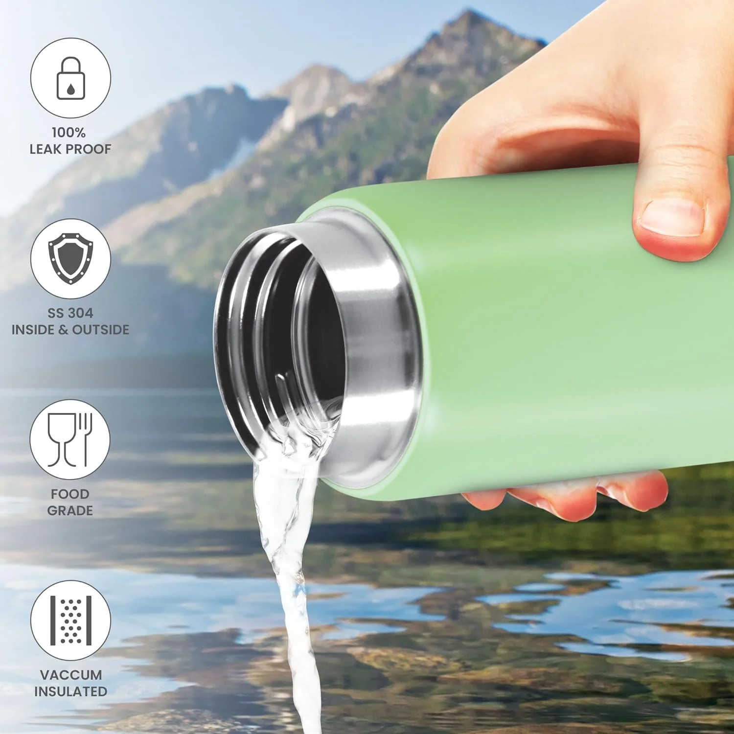 Minimate Thermosteel Water Bottle (Milton) - Image 4