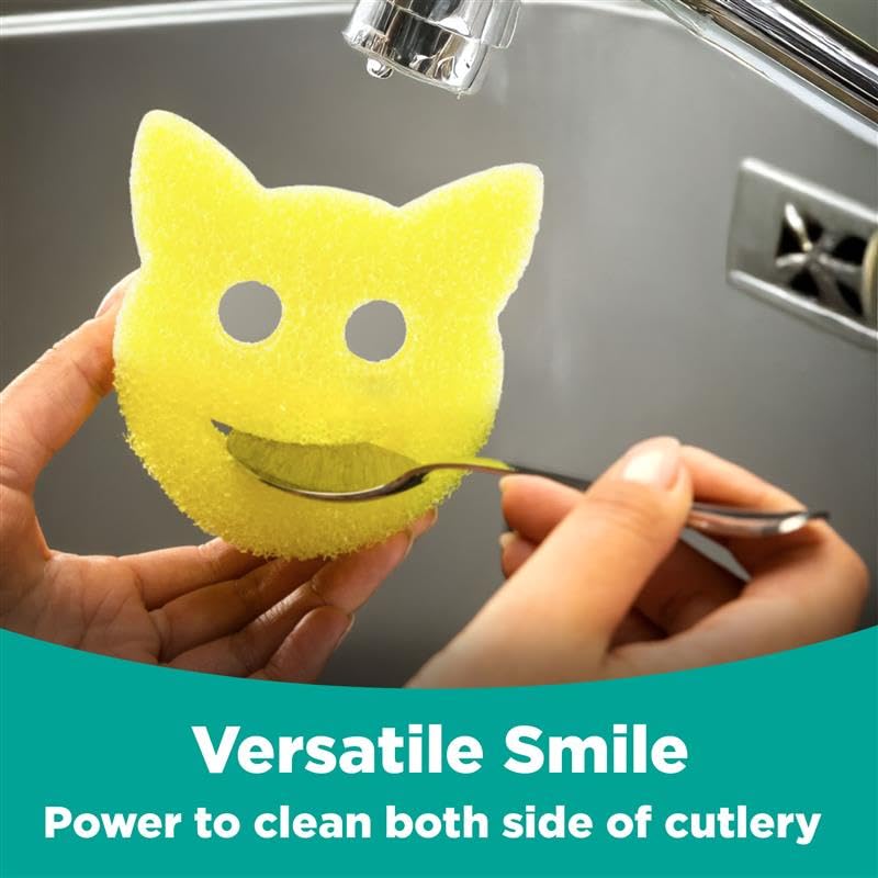 Multi-Shape, Dual-Sided Dish Scrubber - Set of 3 (Spotzero By Milton) - Image 2
