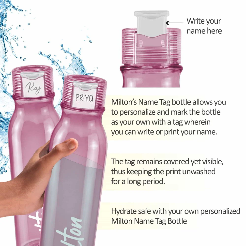 Name Tag Water Bottle (Milton) - Image 6