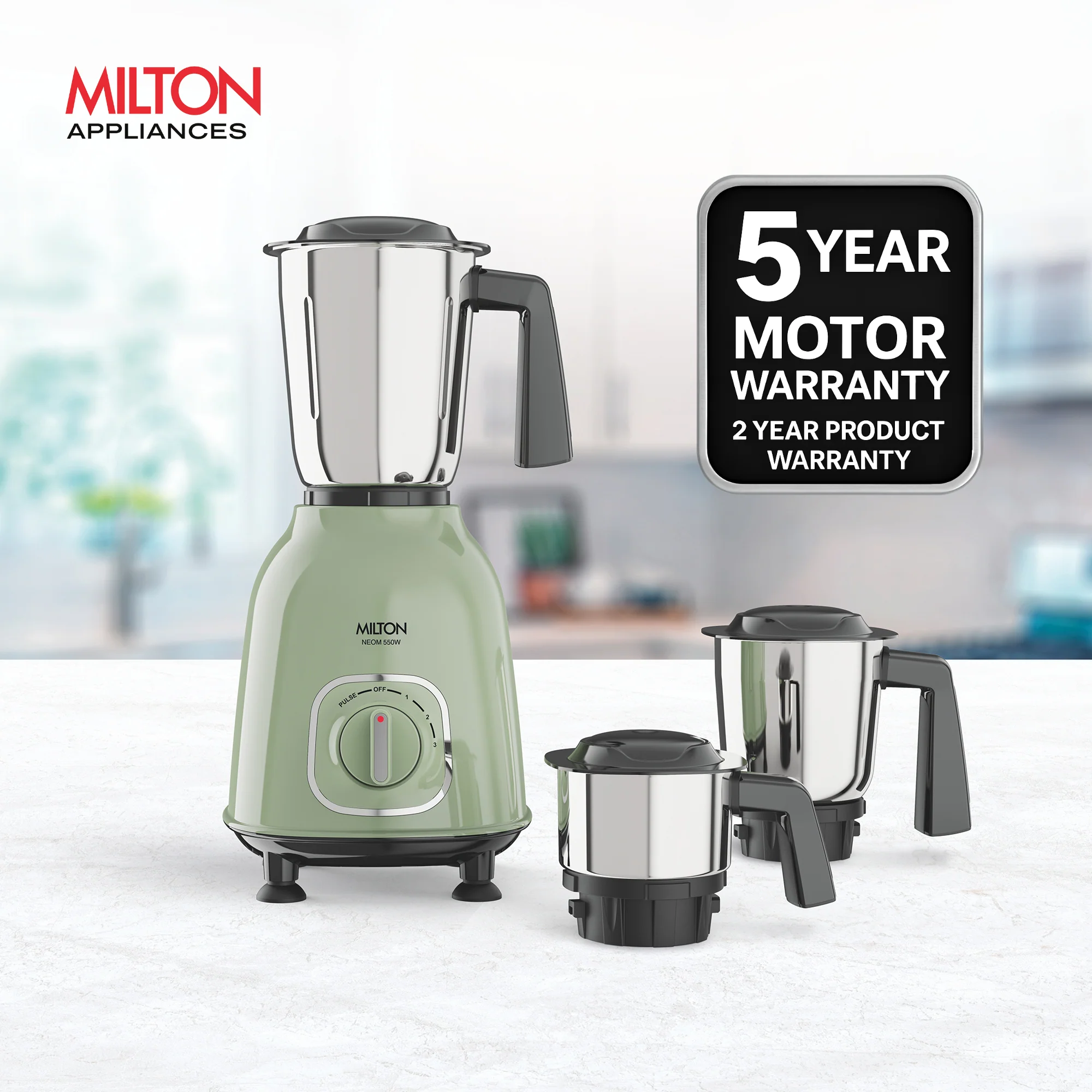 Neom Mixer Grinder (Milton) - Image 7