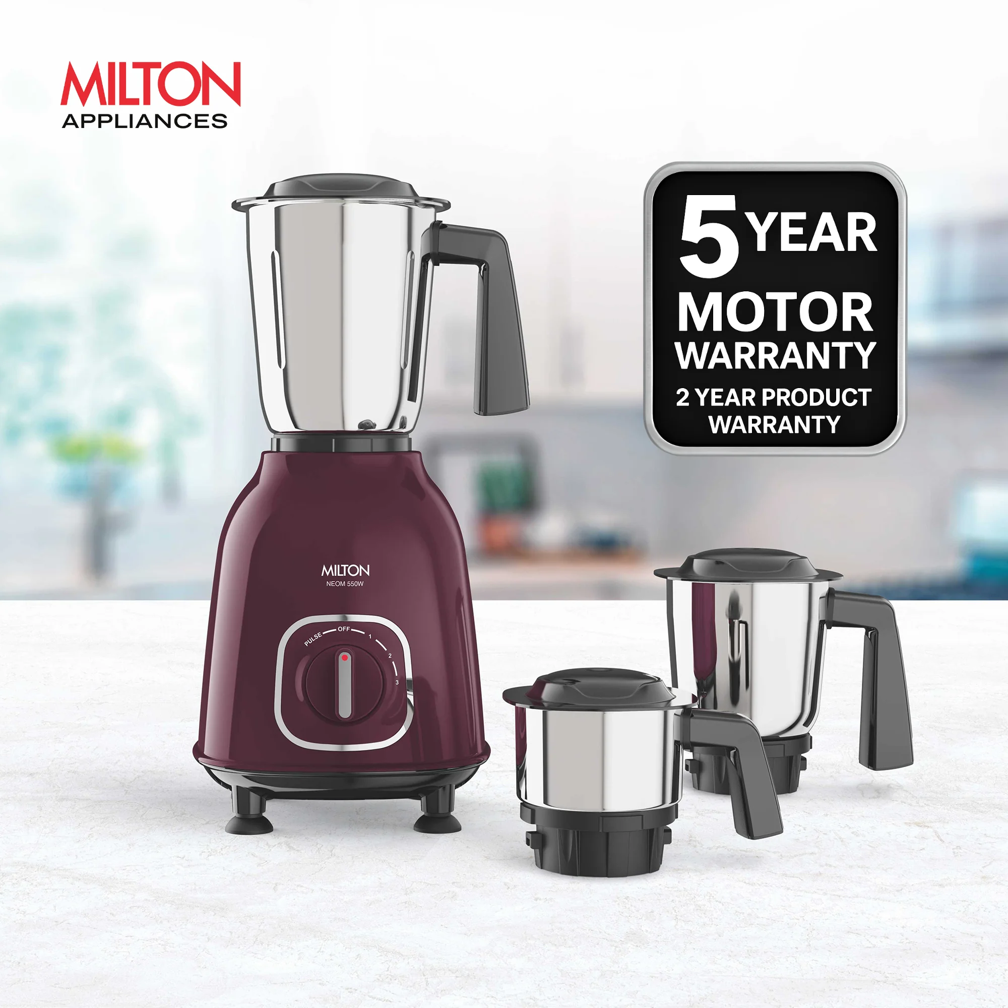 Neom Mixer Grinder (Milton) - Image 8