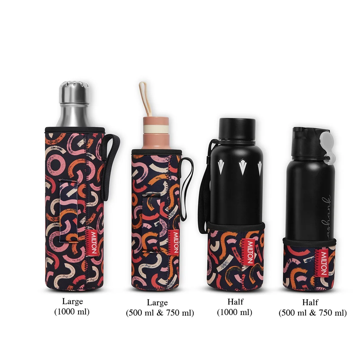 Neoprene Bottle Sleeve - Midnight Color (Milton) - Image 2