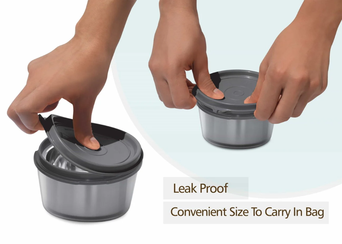 Nutri Lunch Microwave Safe Tiffin Box (Milton) - Image 3