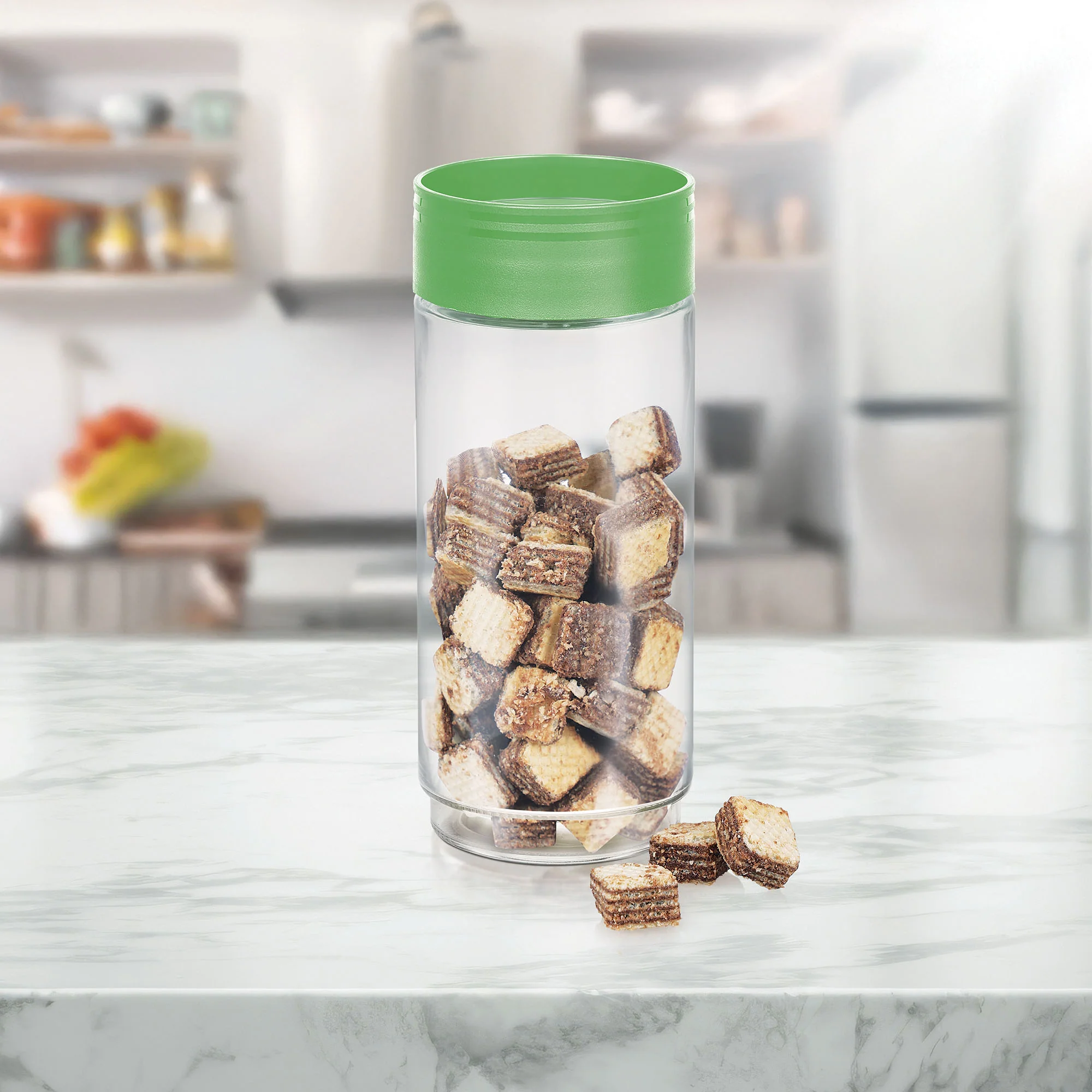 One Up Narrow and Wide Glass Jar (Treo by Milton) - Image 2
