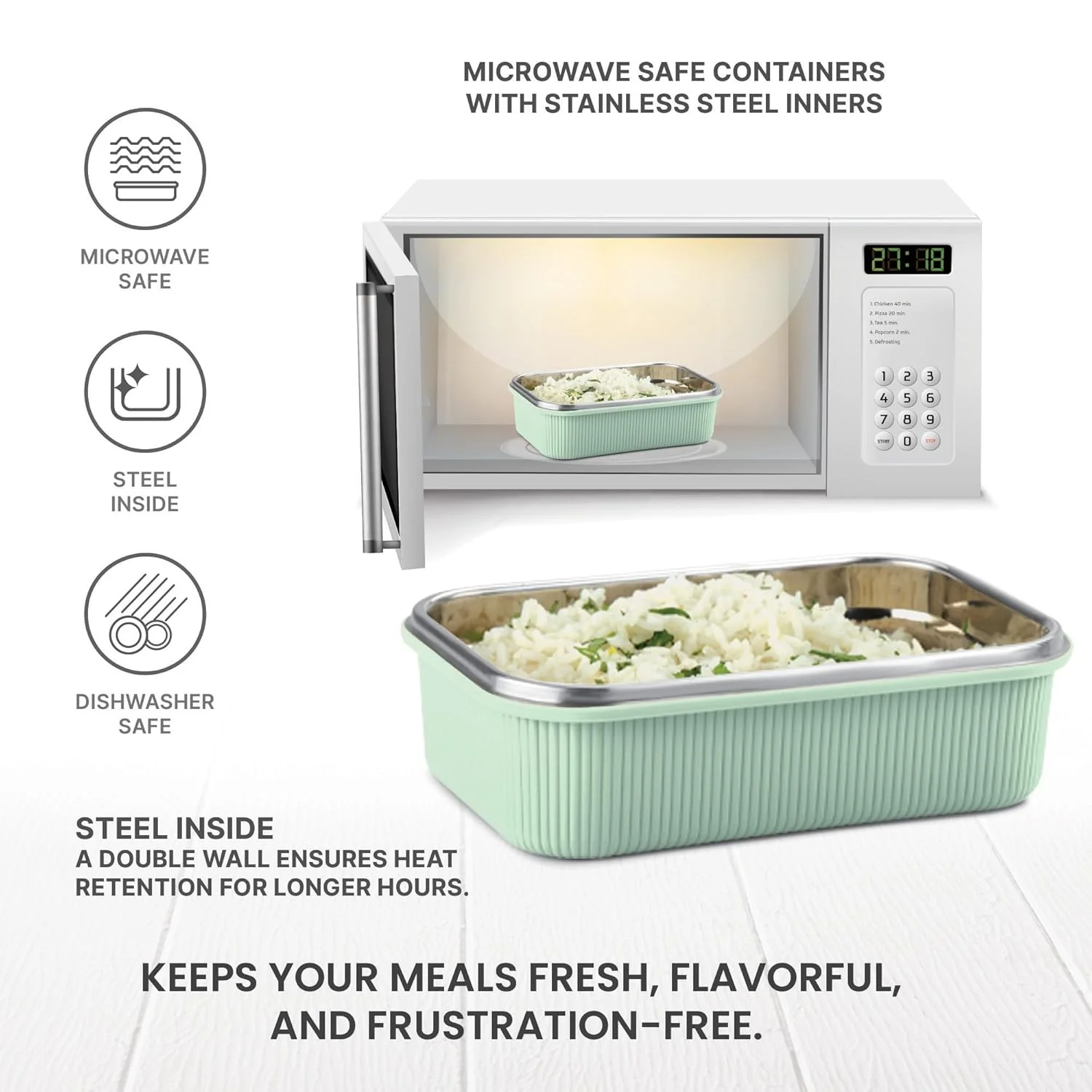 Personalized Cool Touch - Rectangular Container (Milton) - Image 3