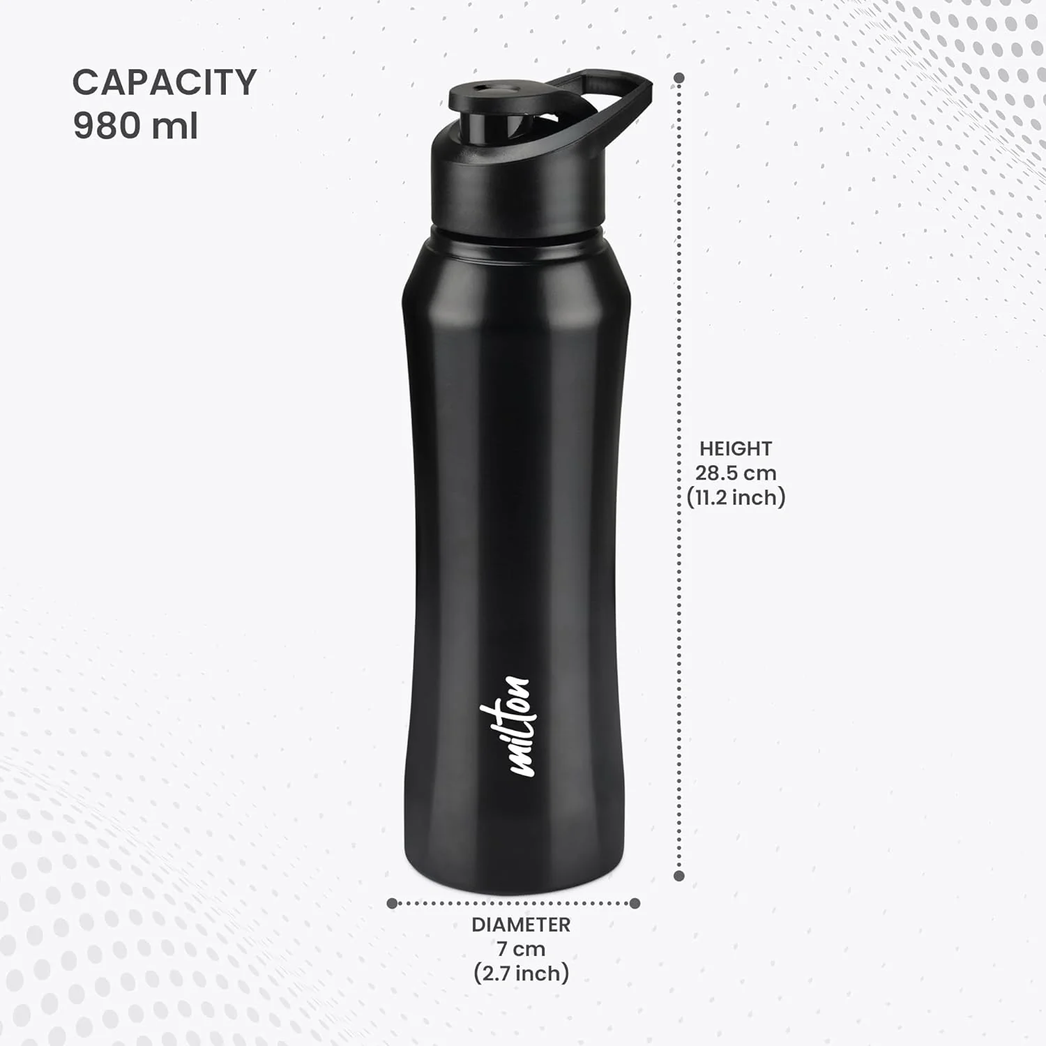 Personalized Comet Stainless Steel Bottle (Milton) - Image 4
