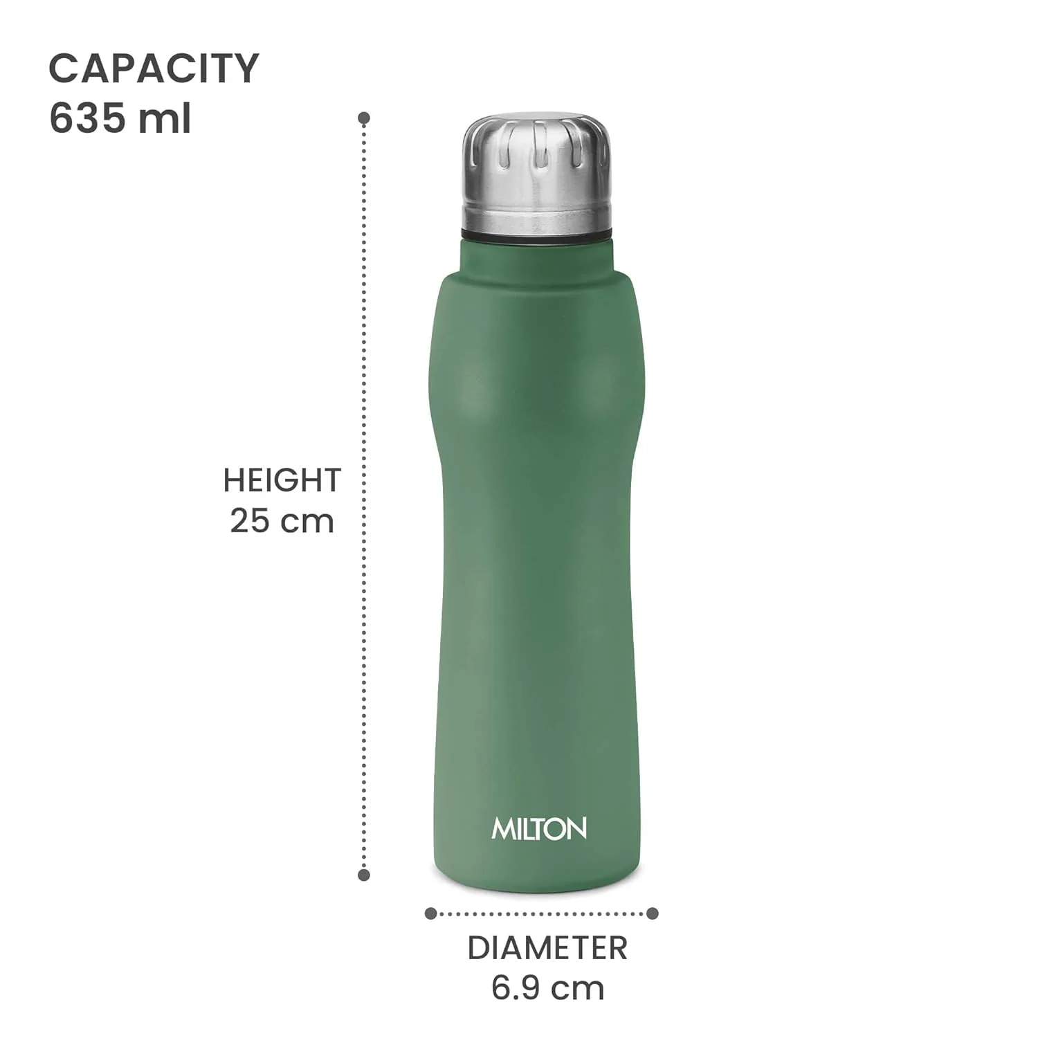 Personalized Elate Stainless Steel Bottle (Milton) - Image 3