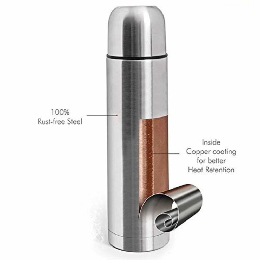 Plain Lid Thermosteel Bottle (Milton) - Image 5