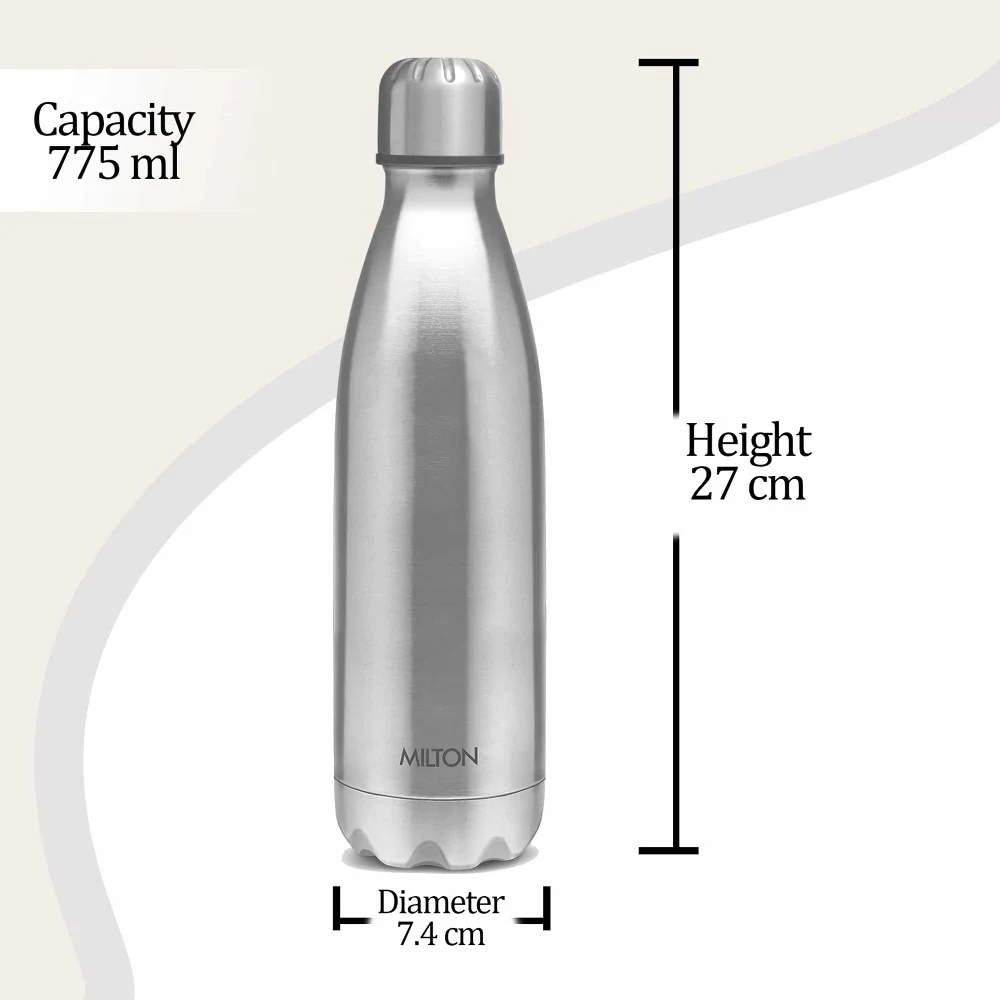 Personalized Shine Stainless Steel Bottle (Milton) - Image 8