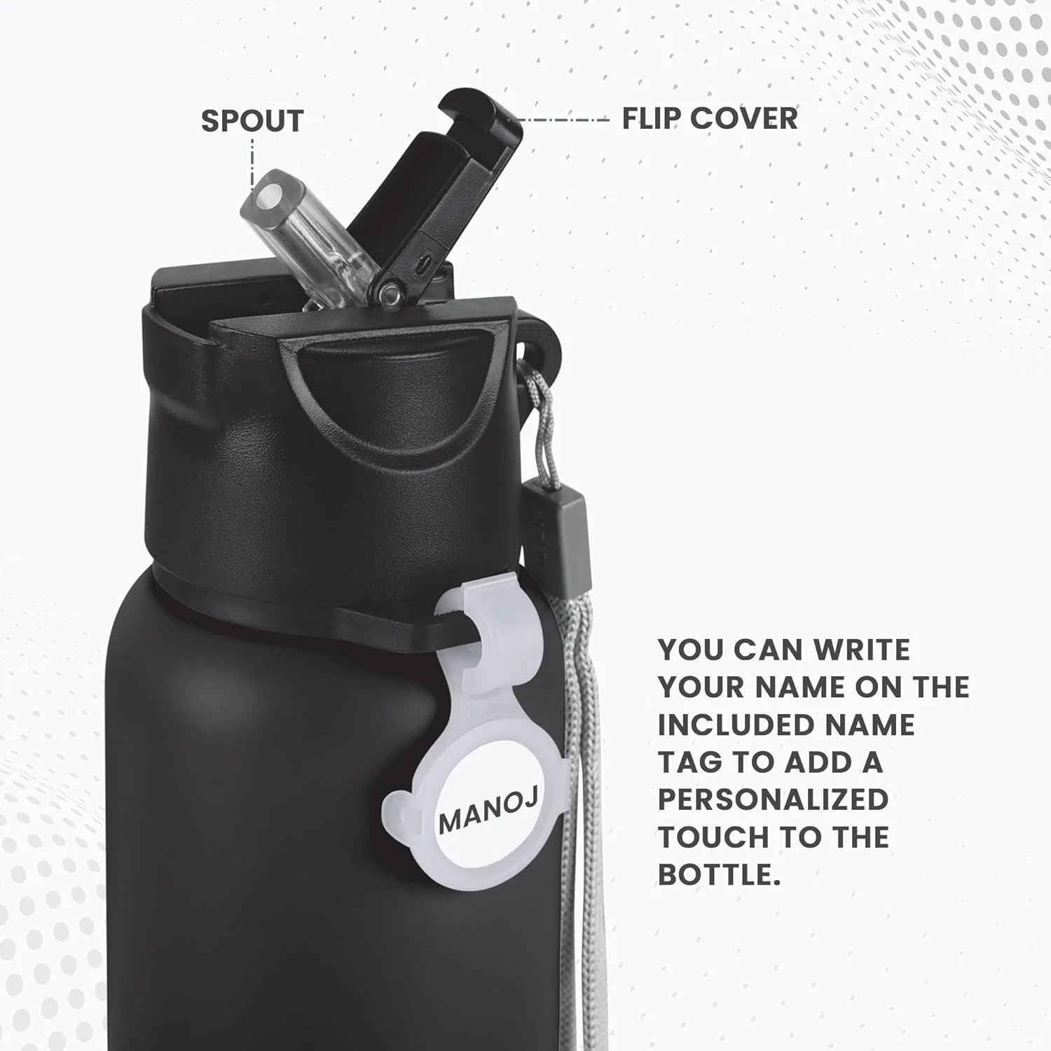 SipStar Stainless Steel Bottle - Image 5