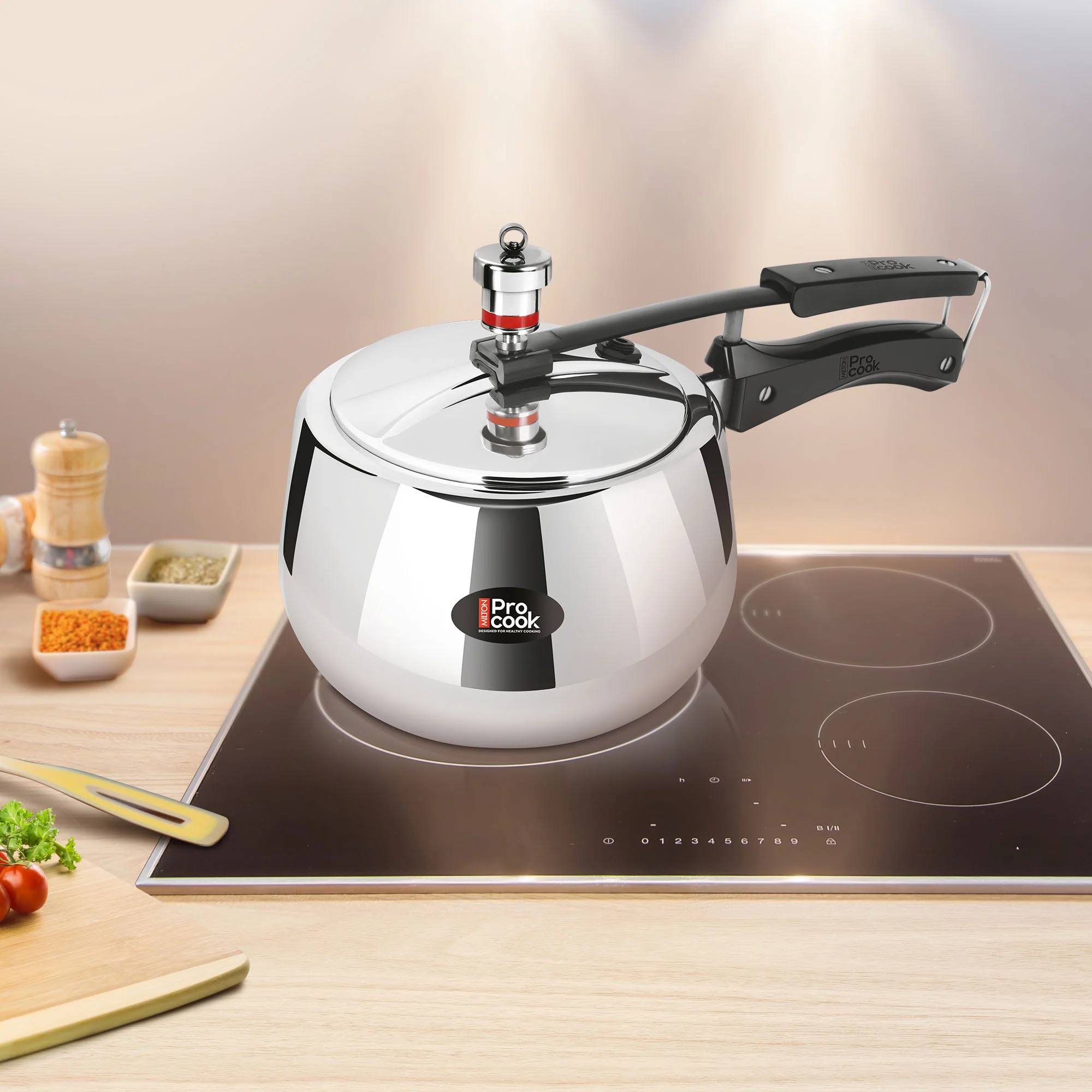 Pressure Cooker Inner Lid Curve Triply (Milton Procook) - Image 8