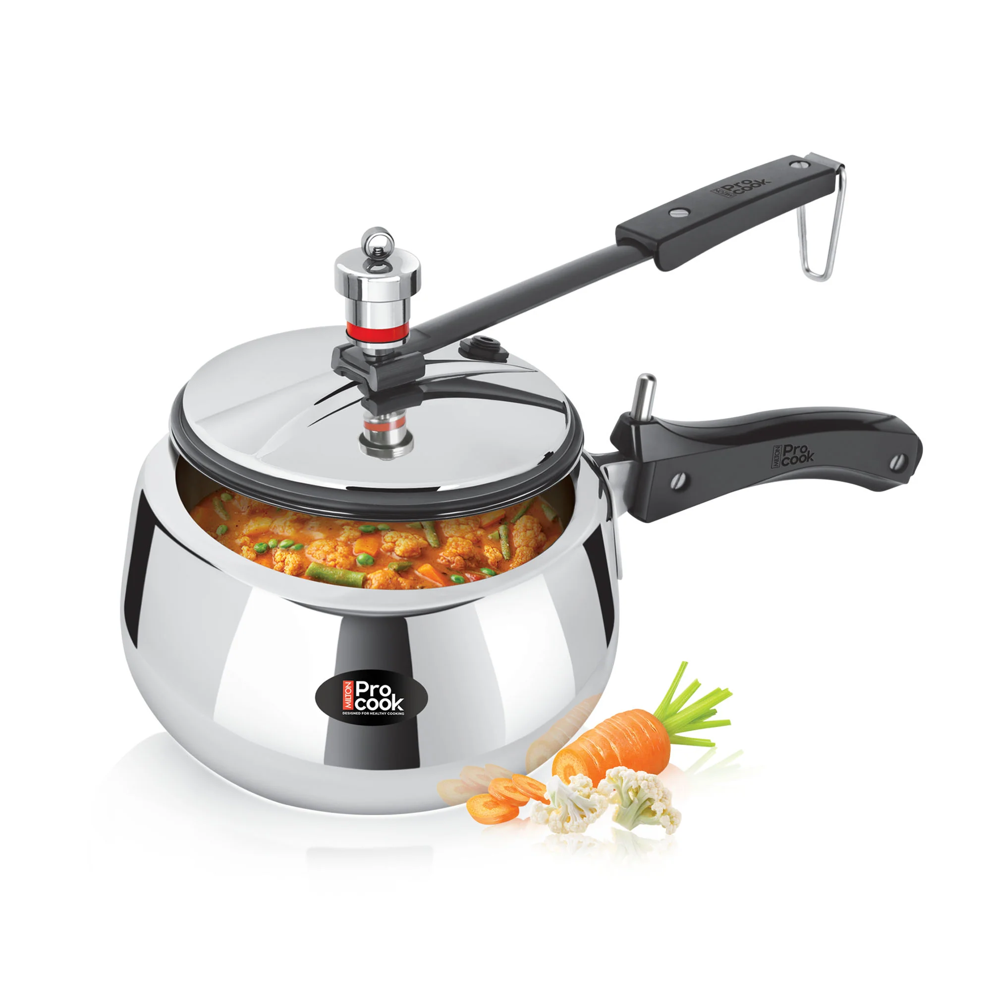 Pressure Cooker Inner Lid Curve Triply (Milton Procook) - Image 9