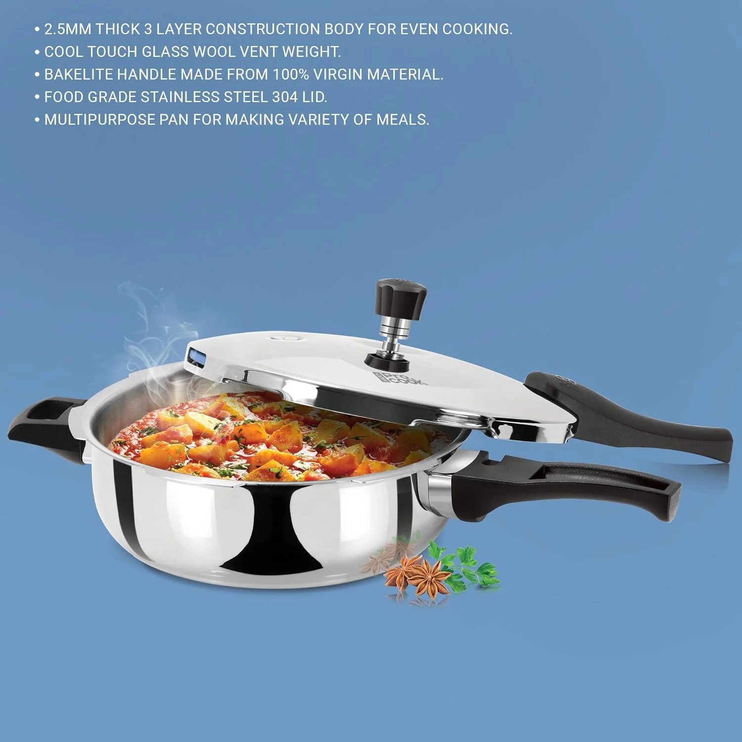Triply Pressure Cooker (Milton Procook) - Image 5