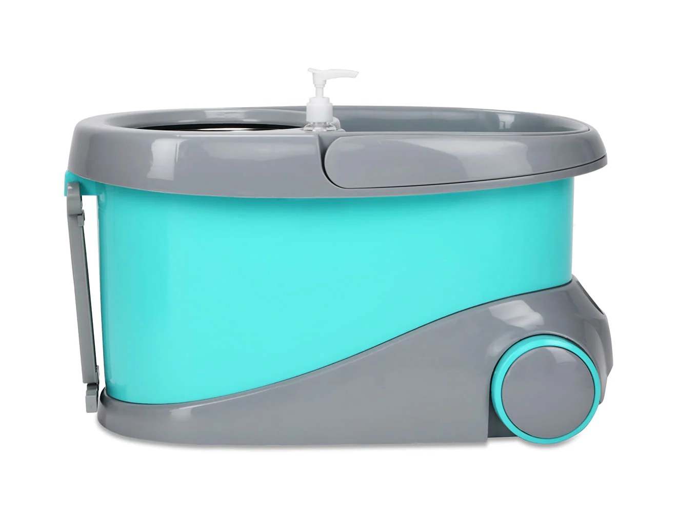 Prime Spin Mop with Big Wheels and Stainless Steel Wringer (Spotzero by Milton) - Image 9