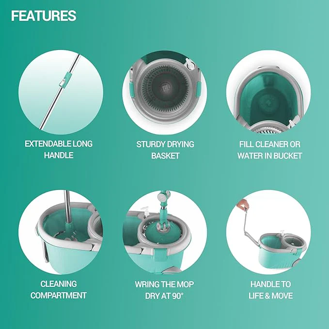 Royale Spin Mop (Spotzero by Milton) - Image 3